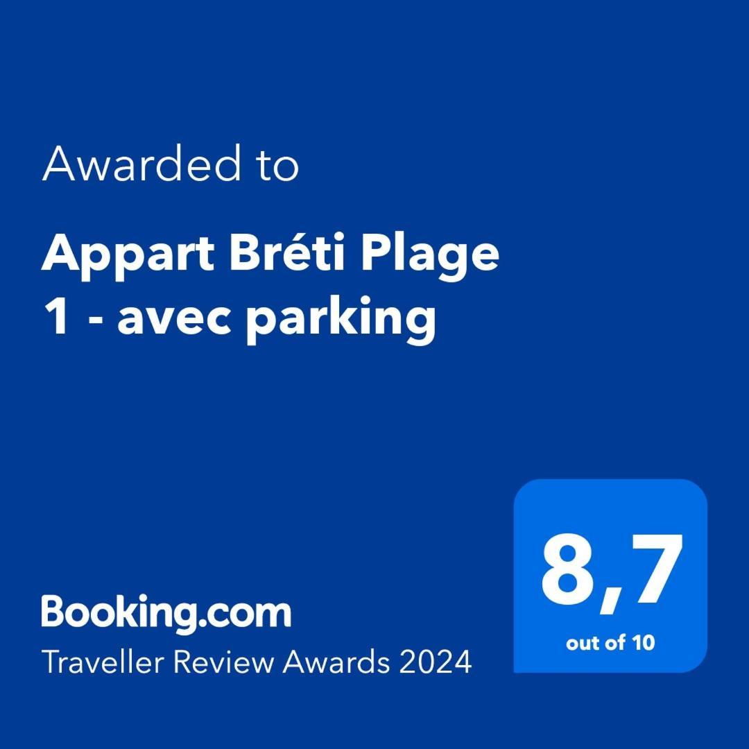 Appart Breti Plage 1 Avec Parking - 50M De La Plage Бретіньоль-сюр-Мер Екстер'єр фото