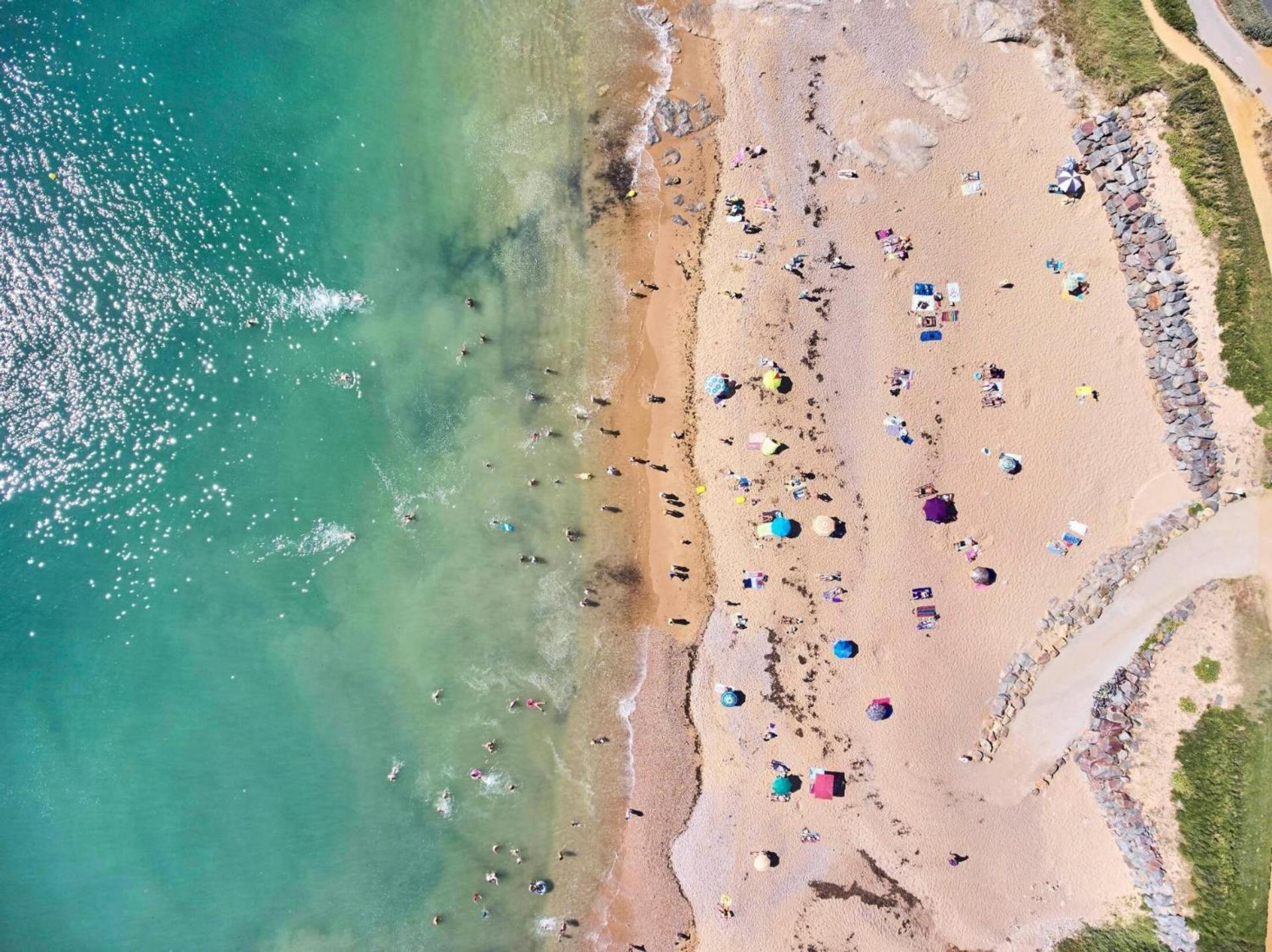 Appart Breti Plage 1 Avec Parking - 50M De La Plage Бретіньоль-сюр-Мер Екстер'єр фото